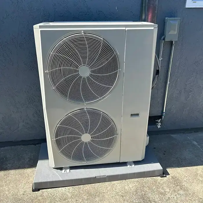 HVAC unit outside building