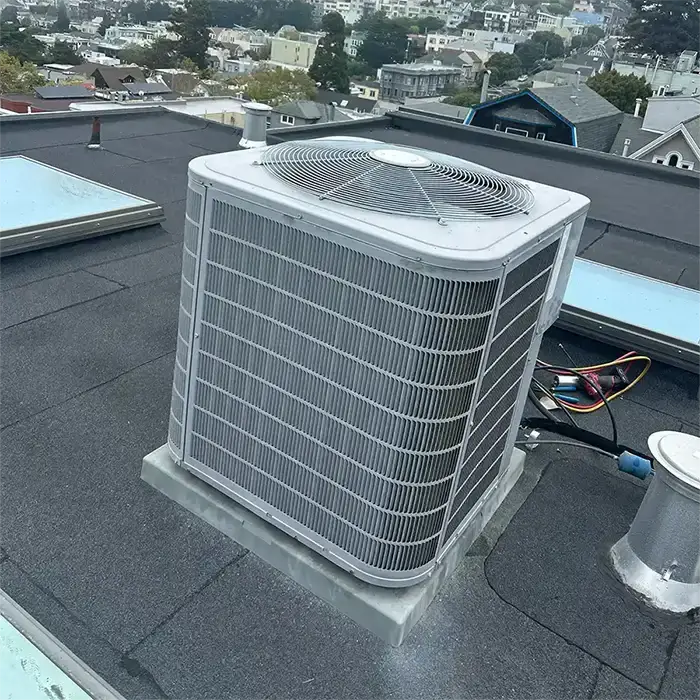 HVAC unit on roof