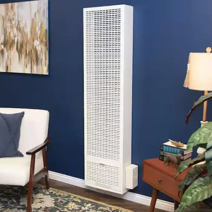 wall heater in living room